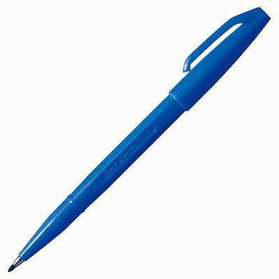 ポイント UP 期間限定 水性 サインペン 青 S520-CD ぺんてる Pentel