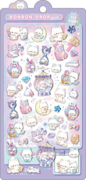 クーリア ボンボンドロップシール BONBON DROP ナイトミャウ 01150 Q-LIAのサムネイル