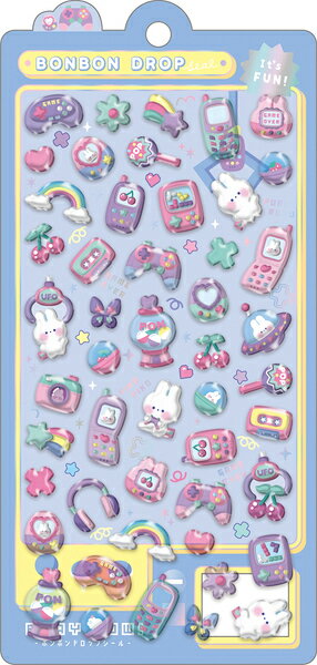 クーリア ボンボンドロップシール BONBON DROP ぴこぴこボンボン 01154 Q-LIAのサムネイル