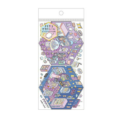 チイサナセカイ シール クレーンゲームnoオミセ 229453 カミオジャパン kamiojapan