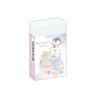 消しゴム ぽてっとくらぶ まとまるくん消しゴム マリンソーダ 131862 クラックス CRUX