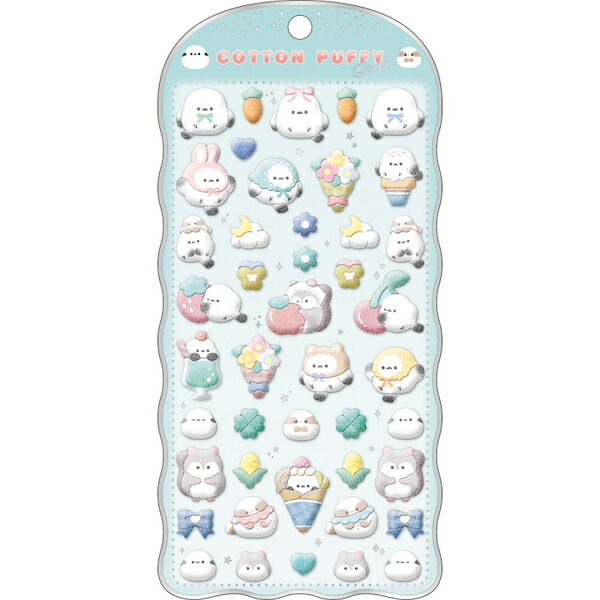 コットンパフィー シール COTTON PUFFY シマエナガ 135606 クラックス CRUXのサムネイル