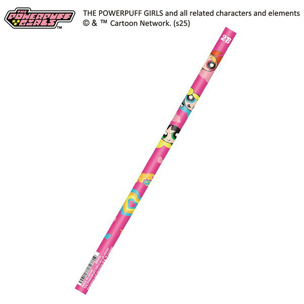 鉛筆2B マット軸 パワーパフ ガールズ 307100 カミオジャパン kamiojapan