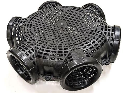 【あみのエーワン】タニシカゴ 6口 ジャンボタニシ・ザリガニ捕獲器 農業用 害虫駆除 田んぼ 水路 エサ誘引タイプ 捕獲カゴ