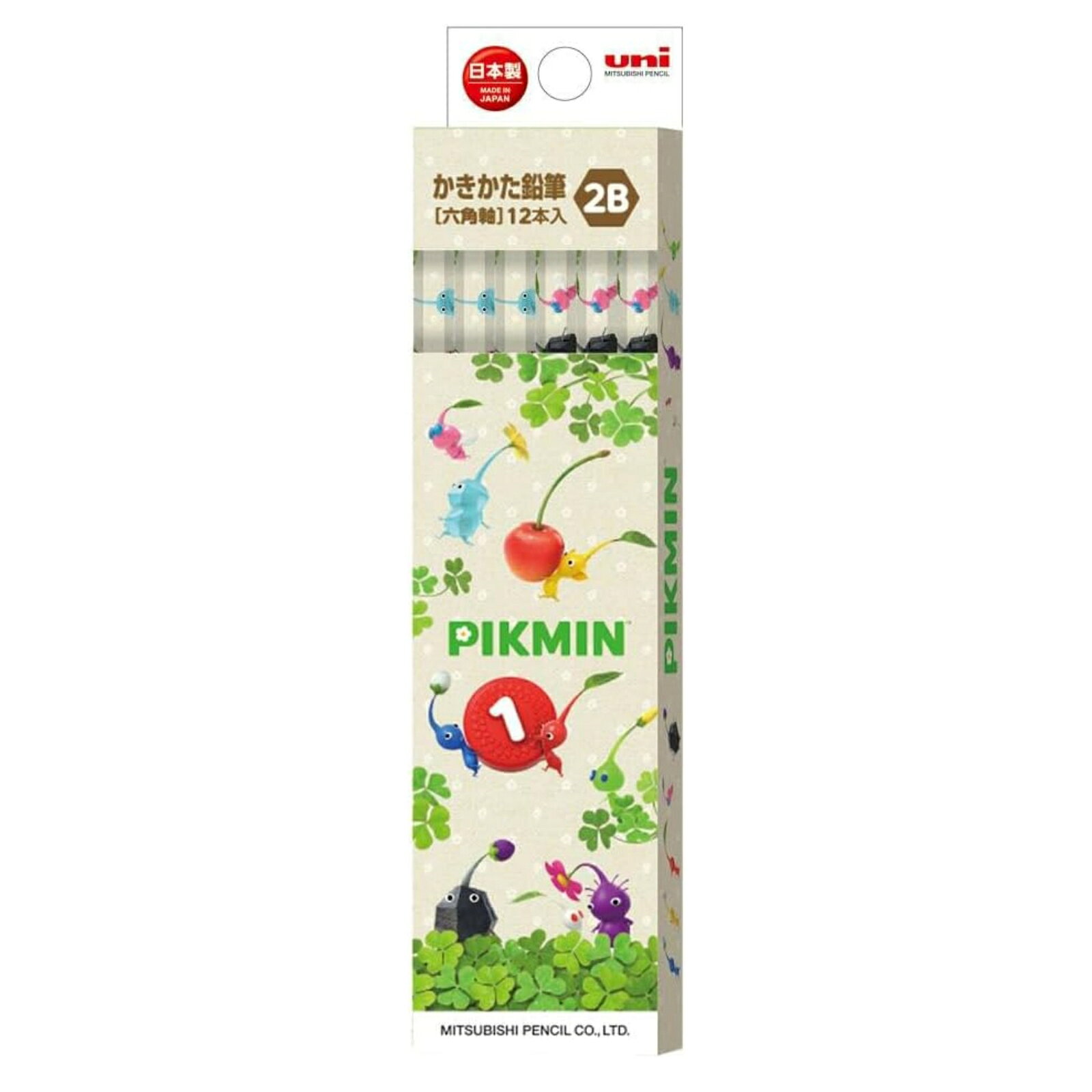 ピクミン 文房具 文具 6点セット 三菱鉛筆 新学期 準備文具 キャラクター 新入学 小学生 ギフト プレゼント 入学祝い pentagram5g-10000336 ペンタグラム サンプル画像2