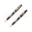 アゾン ボールペン 輪島塗 蒔絵 雅風 AX−8807 鶴(つる) <50000>【送料無料】【名入れ不可】【ラッピング無料】【メーカー保証】【ペンタイム】