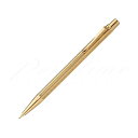 カランダッシュ ペンシル(0.7mm) エクリドール シェブロン 0004-208 ゴールドプレート<42000>【送料無料】【名入れ無料】【名入れイニシャルの...