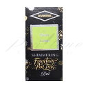 ダイアミン シマーリングインク ボトルインク NO640 ネオンライム Neon Lime <3000>【名入れ不可】【ラッピング不可】【ネコポス不可】