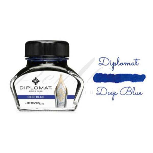 ディプロマット　ボトルインク　by　オクトパス　1959973　ディープブルー＜2000＞【名入れ不可】【ラ..