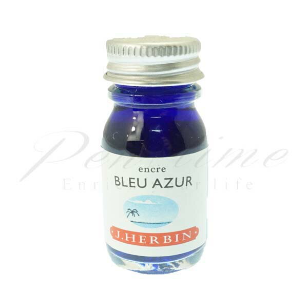 エルバン　ミニボトルインク　トラディショナルインク　10ml　hb11512　ブルーアズール ＜750＞【名入..