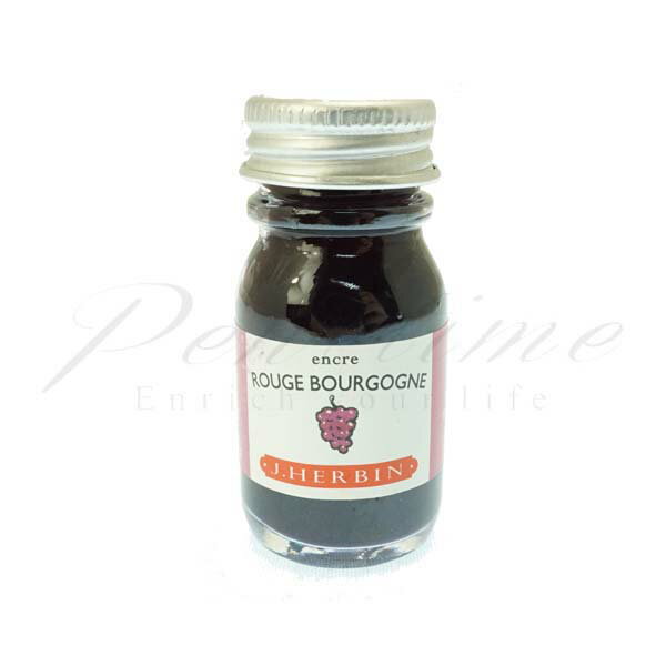 乐天商城 - エルバン　ミニボトルインク　トラディショナルインク　10ml　hb11528　ブルゴーニュレッド ＜750＞【名入れ不可】【ラッピング不可】【ネコポス不可】