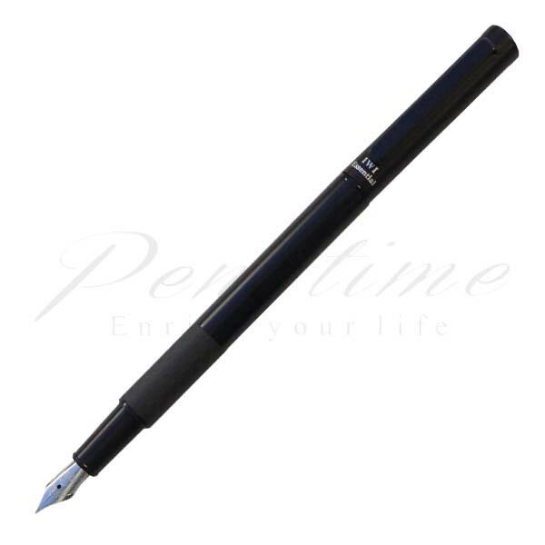 Rakuten - IWI（台湾）　万年筆　エッセンシャル　9S701FP　ブラック・カーボンファイバー B0B＜4400＞【名入れ有料】【ラッピング無料】【メーカー保証】【ペンタイム】