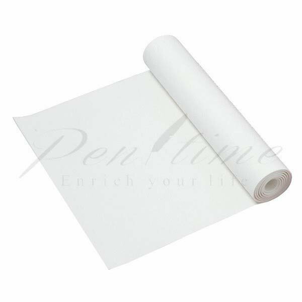 あかしや　下敷　半切　毛氈　2ミリ（白）　 【名入れ不可】【ラッピング不可】【ペンタイム】【クロネコゆうパケット不可】