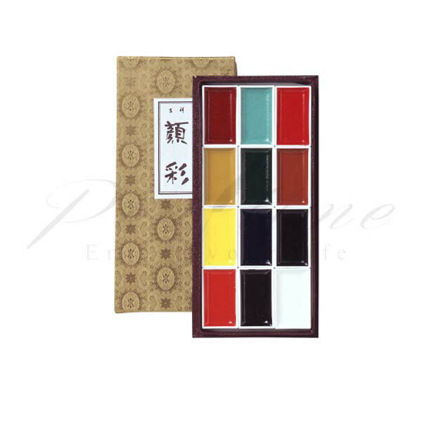 乐天商城 - 吉祥　顔彩　12色上製　43558 【名入れ不可】【ラッピング不可】【ペンタイム】【ネコポス不可】