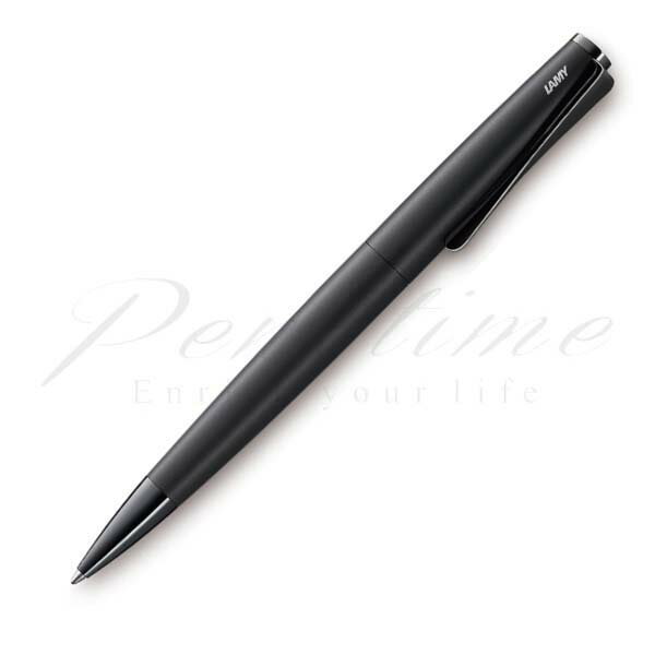 LAMY ボールペン ≪在庫あり 名入れ特急便(名入れ無しなら即納可)≫ラミー　ボールペン　ステュディオ　ルクス　L266－AB　オールブラック＜10000＞【名入れ有料】【ラッピング無料】【メーカー保証】【ペンタイム】