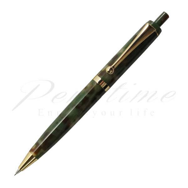 乐天商城 - 大西製作所　シャープペンシル（0．5mm）　アセテート　抹茶小豆　MA52　細軸 ＜9000＞【名入れ不可】【ラッピング無料】【メーカー保証】【ペンタイム】