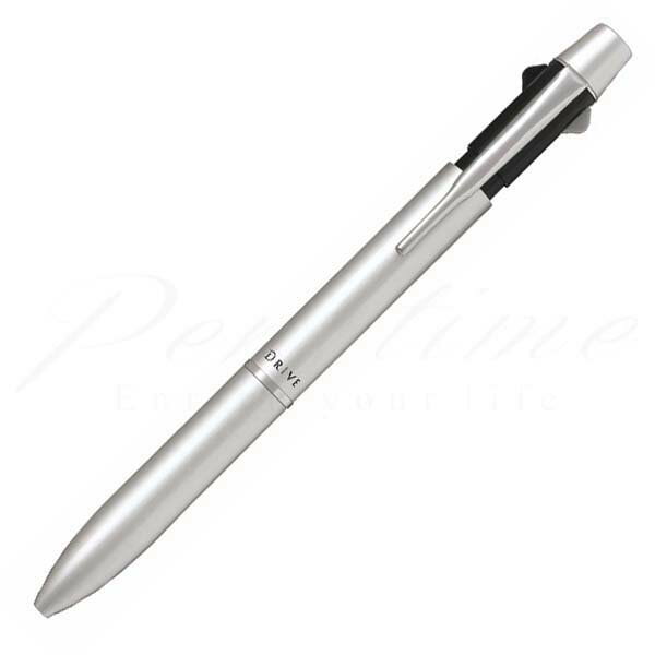 乐天商城 - パイロット　複合筆記具（ボールペン黒0．7mm・赤・シャープ0．5mm）ツープラスワンアクロ　ドライブ　BKHD－250R　シルバー S＜2500＞【名入れ有料】【ラッピング無料】【メーカー保証】