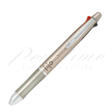 パイロット 複合筆記具(ボールペン黒0.7mm・赤・青・緑・シャープ0.5mm)ドクターグリップ フォープラスワン BKHDF−1SFN シャンパンゴールド CG<1000>【名入れ不可】【ラッピング無料】【メーカー保証】