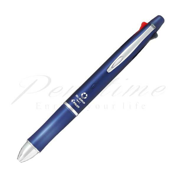 乐天商城 - パイロット　複合筆記具（ボールペン黒0．7mm・赤・青・緑・シャープ0．5mm）ドクターグリップ　フォープラスワン　BKHDF－1SFN　ネイビー NV＜1000＞【名入れ不可】【ラッピング無料】【メーカー保証】