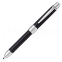 パイロット 複合筆記具(ボールペン黒0.7mm・赤・シャープ0.5mm)ツープラスワンリッジ レザー BTHR−3SL ブラック B<4000>【名入れ不可】【...