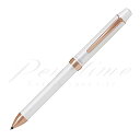 パイロット 複合筆記具(ボールペン黒0.7mm・赤・青・シャープ0.5mm)スリープラスワンリッジ BTHRT5SR パールホワイト PW<5000>【名入れ有...