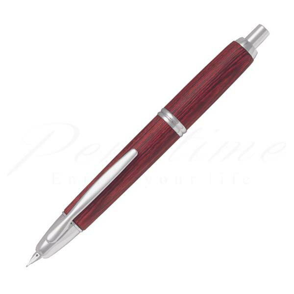 パイロット(pilot) パイロット　万年筆　キャップレス　木軸　FC-25SK　ディ－プレッド DR＜30000＞【送料無料】【名入れ無料】【ラッピング無料】【メーカー保証】【ペンタイム】