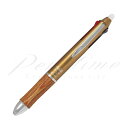 パイロット 複合筆記具(ボールペン黒0.5mm・赤・青)フリクションボール 3 05 ウッド LKFB-2SEF ブラウン BN<2000>【名入れ不可】【ラッピング無料】【メーカー保証】(3)