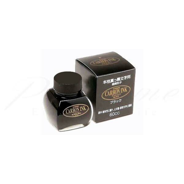 プラチナ万年筆　ボトルインク　カーボンインク（水性顔料インク）　INKC−1500　ブラック ＃1＜2000＞..