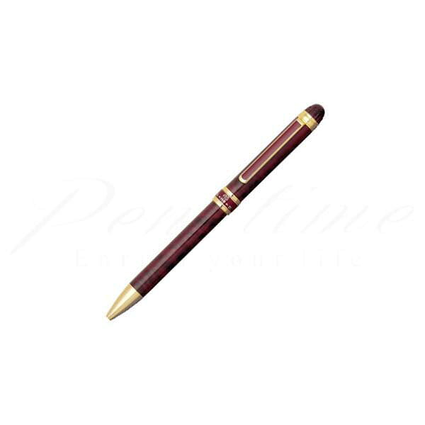 乐天商城 - プラチナ万年筆　複合筆記具（ボールペン黒・赤・シャープ0.5mm）ダブルアクションR3　MWB-3000RN#70　レッドマーブル＜3000＞【名入れ有料】【ラッピング無料】【メーカー保証】