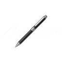 プラチナ万年筆 複合筆記具(ボールペン黒・赤・シャープ0.5mm)ダブル3アクション カーボン製 MWBC−5000 カーボン #13≪現在品切中・...