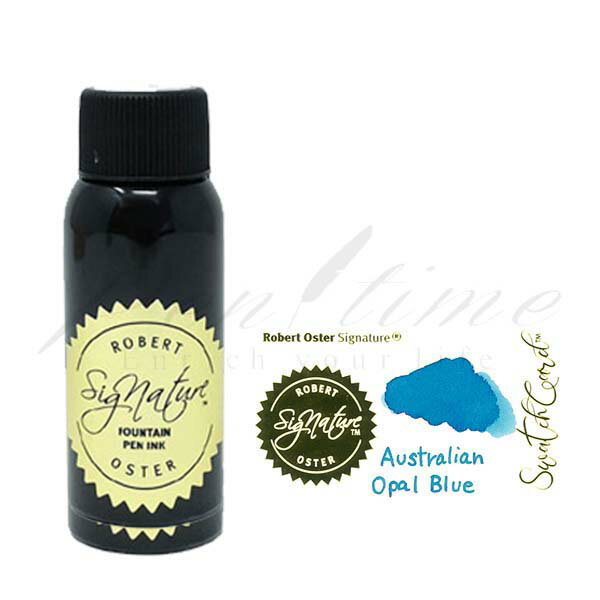 乐天商城 - ロバートオスター　ボトルインク　オーストラリアン オパール ブルー　RO−50277＜3300＞【名入れ不可】【ラッピング不可】【ネコポス不可】
