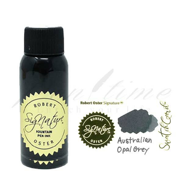 乐天商城 - ロバートオスター　ボトルインク　オーストラリアン オパール グレー　RO−50281＜3300＞【名入れ不可】【ラッピング不可】【ネコポス不可】
