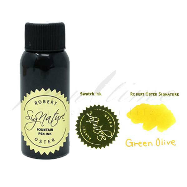 乐天商城 - ロバートオスター　ボトルインク　グリーン オリーブ　RO−50504＜3300＞【名入れ不可】【ラッピング不可】【ネコポス不可】