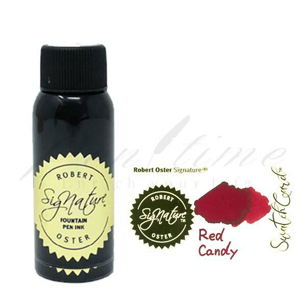 ロバートオスター　ボトルインク　レッド キャンディ　RO−50718＜3300＞【名入れ不可】【ラッピング不可】【ネコポス不可】