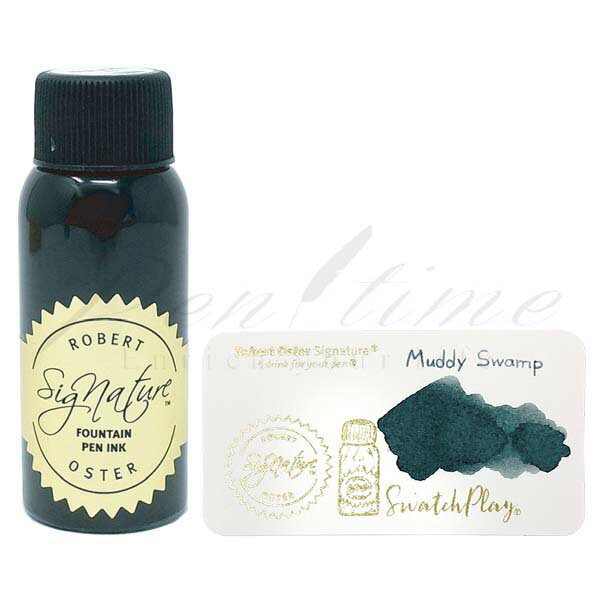 乐天商城 - ロバートオスター　ボトルインク　マディスワンプ Muddy Swamp　RO-55503　 ＜3300＞【名入れ不可】【ラッピング不可】【ネコポス不可】