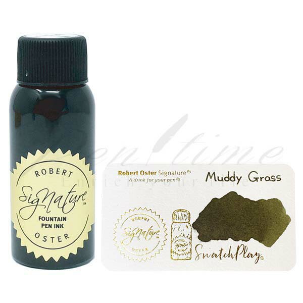 Rakuten - ロバートオスター　ボトルインク　マディグラス Muddy Grass　RO-55508＜3300＞【名入れ不可】【ラッピング不可】【ネコポス不可】