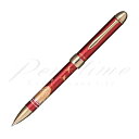 セーラー万年筆 複合筆記具(ボールペン黒・赤・シャープ0.5mm)優美蒔絵 富士 16−0352−230 レッド <3500>【名入れ有料】【ラッピング無料】【...