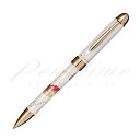 セーラー万年筆 複合筆記具(ボールペン黒・赤・シャープ0.5mm)優美蒔絵 金魚 16−0353−210 ホワイト <3500>【名入れ有料】【ラッピング無料】...