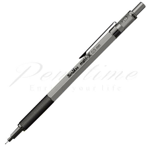 乐天商城 - ≪即日発送可能≫ネコポス送料無料　スクリクス　ペンシル（0.5mm）　マトリックス　MAS88453　グレー＜1600＞【名入れ不可】【ラッピング無料】【メーカー保証】【ペンタイム】