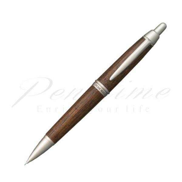 三菱鉛筆　ペンシル（0．5mm）　ピュアモルト　M5−1015　ダークブラウン 22＜1000＞【名入れ有料】【ラッピング無料】【メーカー保証】【ペンタイム】