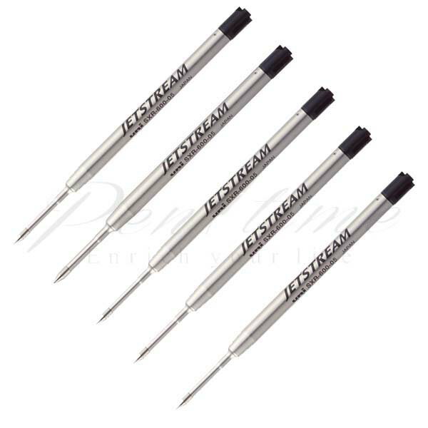 ≪即日発送可能(対象地域のみ)≫お買い得5本セット 三菱鉛筆 ジェットストリーム 替芯 SXR-600-05 5P 黒 0.5mm