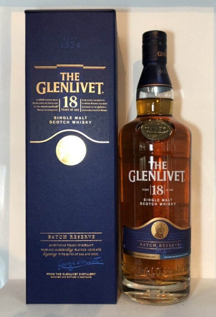 【箱付】【正規】ザ・グレンリベット 18年 700ml THE GLENLIVET 18Years