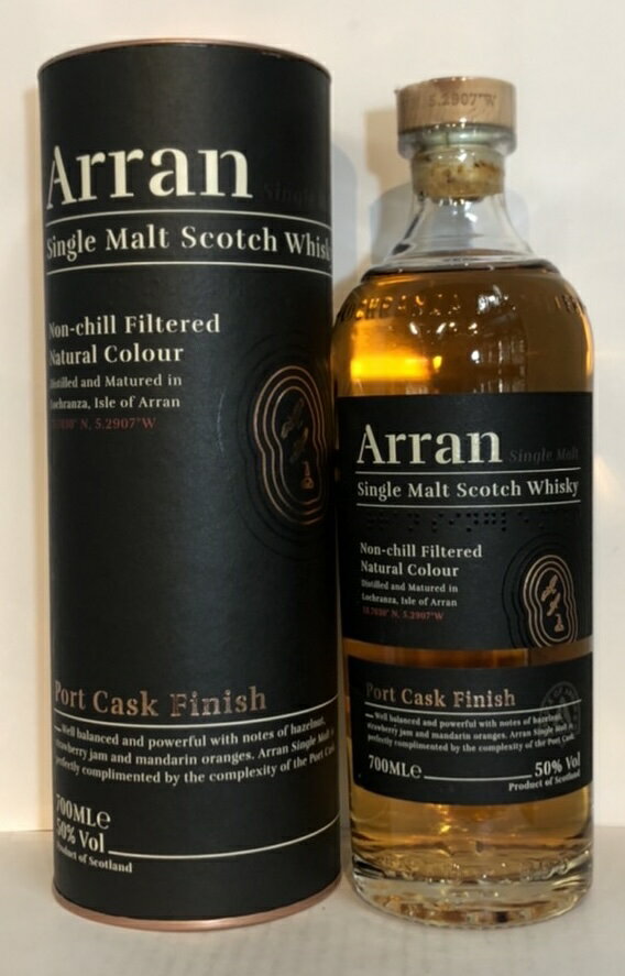 【箱あり】【並行】アラン　ポートカスク　700ml　arran Sauternes Cask