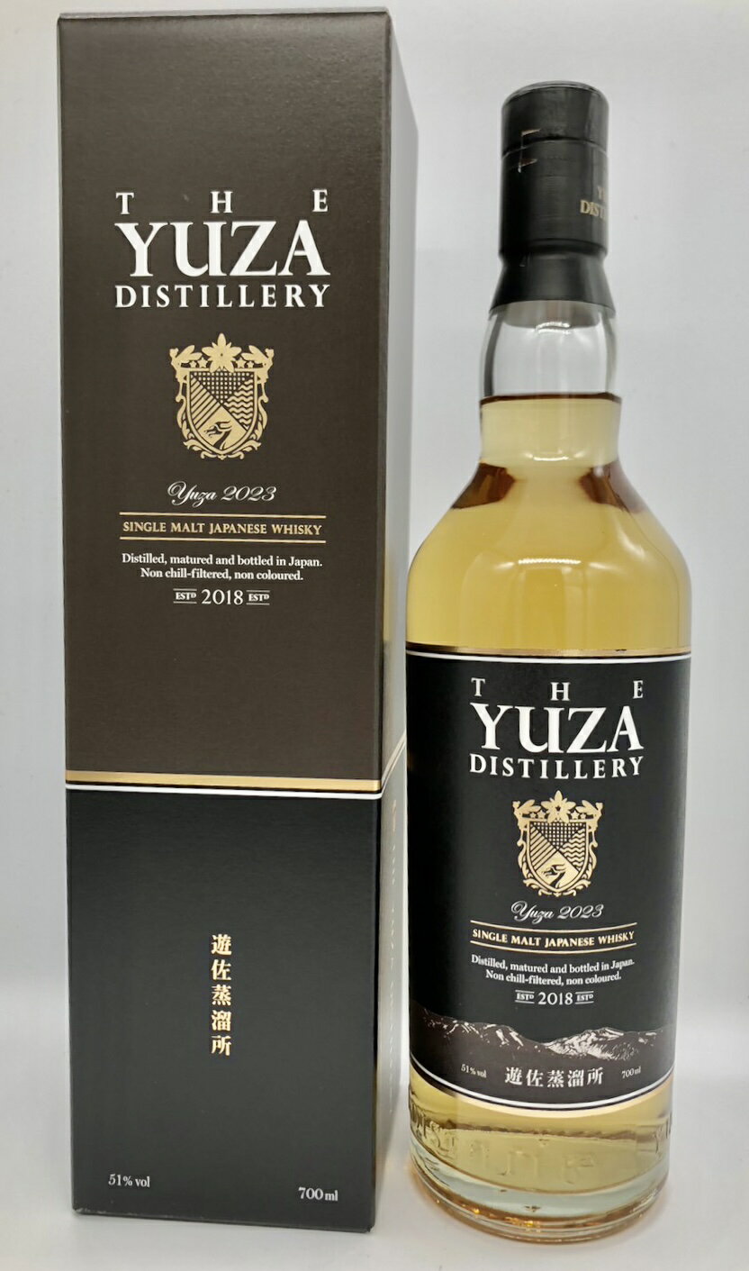 【箱付】【遊佐蒸溜所】YUZA 2023　シングルモルトジャパニーズウイスキー　700ml