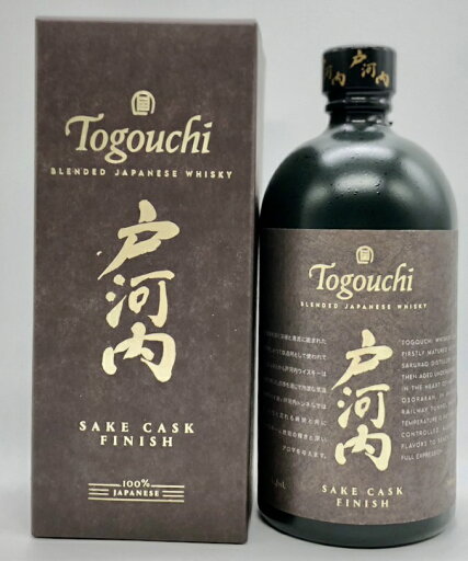 【箱付】ブレンデッドジャパニーズウイスキー戸河内 SAKE CASK FINISH 700ml 【箱付】ブレンデッドジャパニーズウイスキー戸河内 SAKE CASK FINISH 700ml