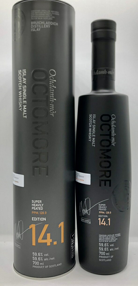 オクトモア 【箱付】【正規】オクトモア 14.1 スコティッシュ・バーレイ 700ml　OCTOMORE 14.1 SCOTTISH BARLEY