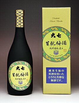 【大七酒造】大七 生もと梅酒 720ml　【福島】