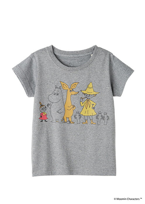 ムーミン オーガニックコットン キッズ Tシャツ 仲間と一緒に 【フェアトレード】 【ピープルツリー公式】 【PeopleTree】 【エシカル】 【ムーミン】 【MOOMIN】 SDGs エシカル サスティナブル 親子 お揃い コットン 綿