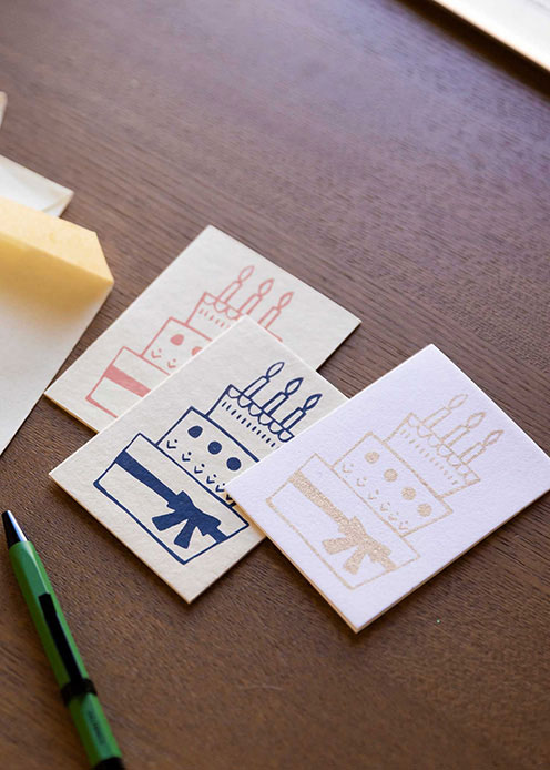 【ピープルツリー 公式】【people tree】手漉き紙のミニグリーティングカード(3枚セット) バースデー 【フェアトレード】 【PeopleTree】ギフ...