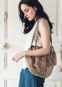 【ピープルツリー 公式】【people tree】ジュート編み&リサイクルサリーの畳みバッグ 【フェアトレード】 【PeopleTree】レディース バッグ リサイクルサリー リサイクル 1点もの